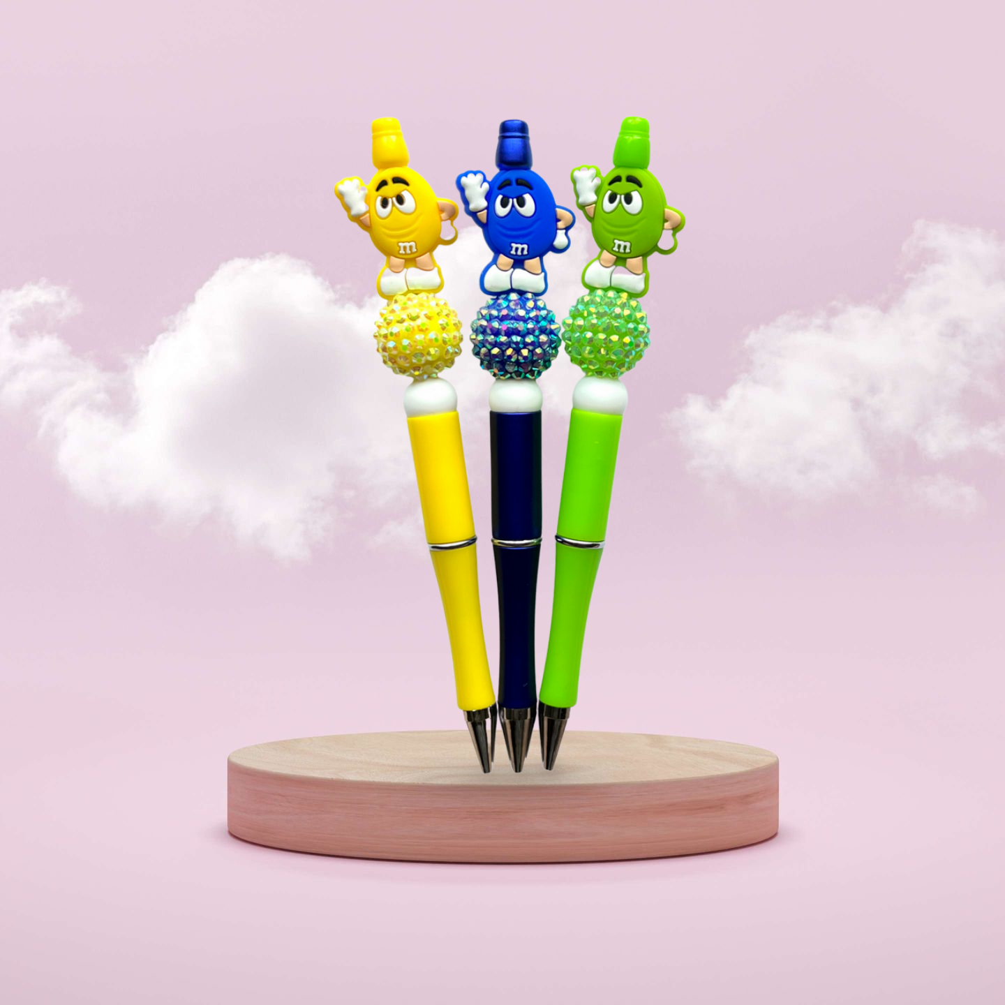 Character Beaded Candy Pen